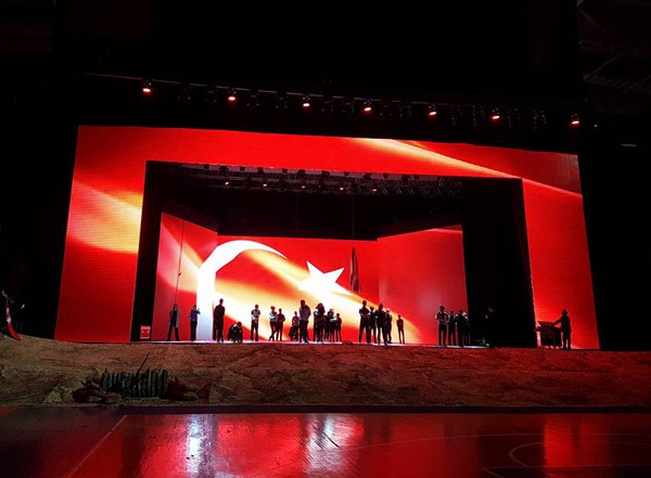 HONOURLED has 600 square meters led display in stock